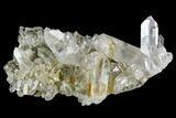 Quartz and Adularia Crystal Association - Norway #126334-1